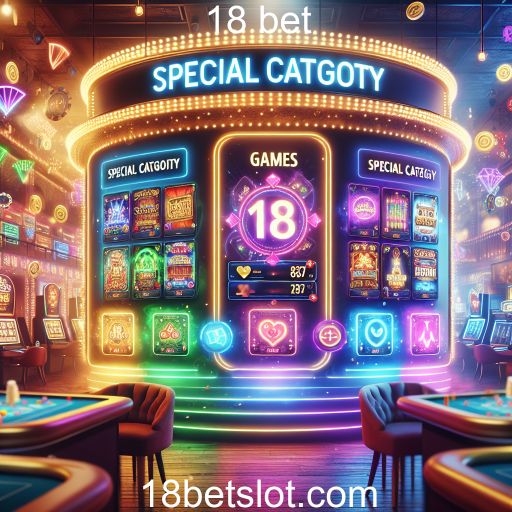 Descubra a Categoria 'Especiais' de Jogos no 18 Bet